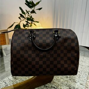 Louis Vuitton Damien Ebene Speedy 30